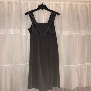 ombré grey short vera wang formal dress